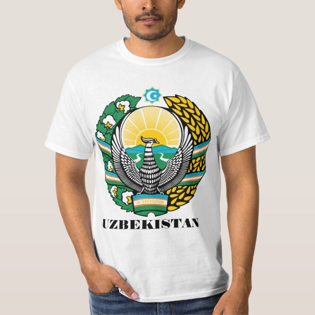 T-shirt L'Ouzbékistan (Devant)