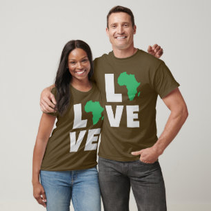 T-shirt Love Africa