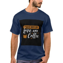 T-shirt Love and Coffee
