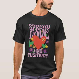 T-shirt love and positivity