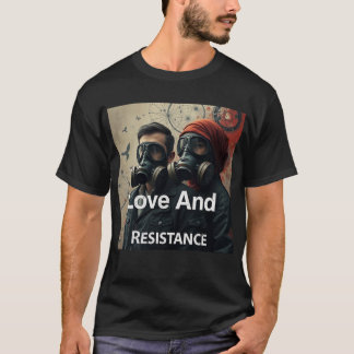 T-shirt LOVE AND RESISTANCE Kafka Romantics Modern Graphic