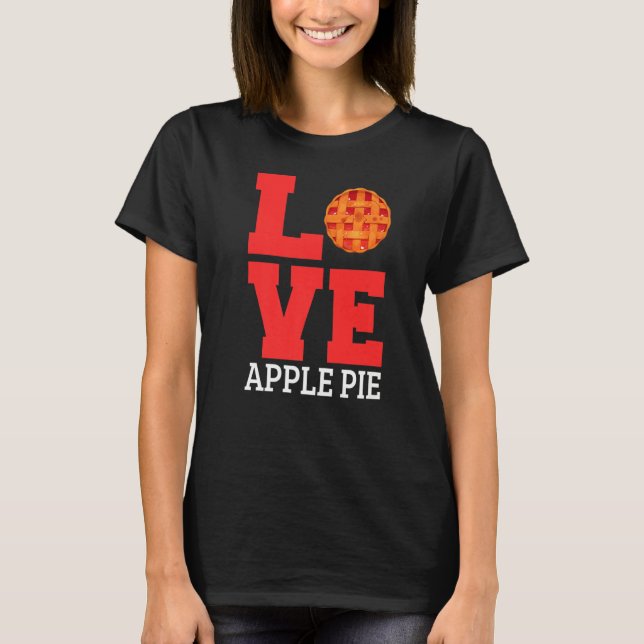 T-shirt Love Apple Pie (Devant)
