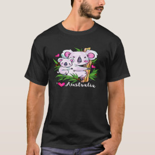 T-shirt Love Australia - Koala Bear Dessin
