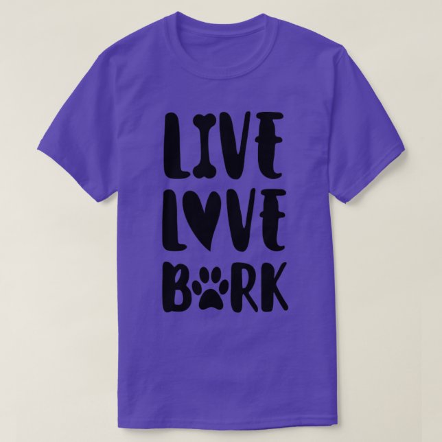 T-shirt Love Bark (Design devant)