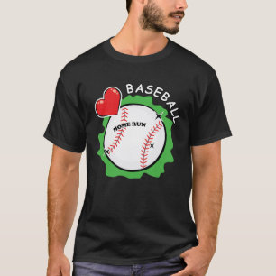 T-shirt Love Baseball