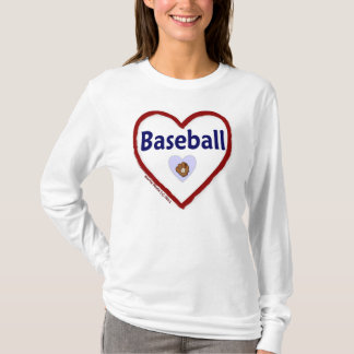 T-shirt Love Baseball