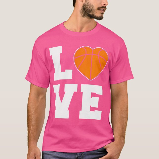 T-shirt Love Basketball (Devant)