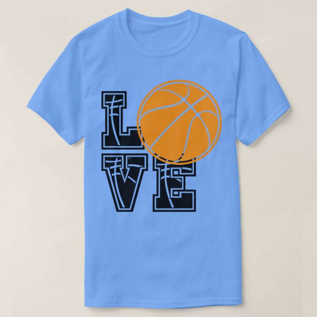 T-shirt Love Basketball 4 (Design devant)