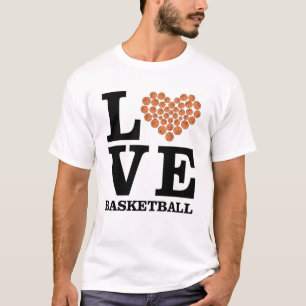 T-shirt Love Basketball - Heart by Balls