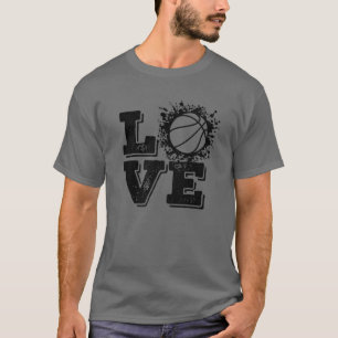 T-shirt Love Basketball - Hoops