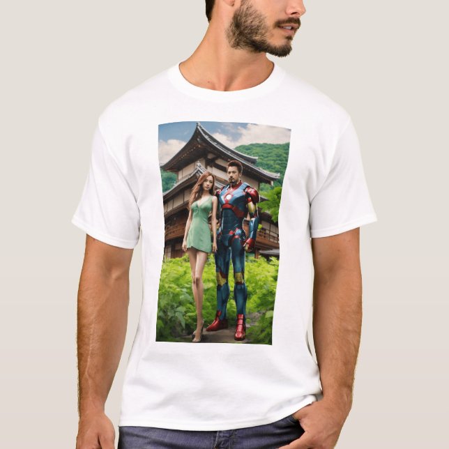 T-shirt Love & Beauty  (Devant)