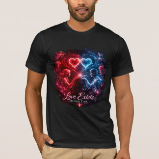 T-shirt Love Beyond Time – Futuristic Valentine’s Day