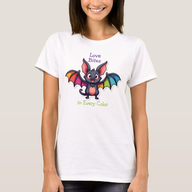T-shirt Love Bites dans toutes les couleurs  (Devant)