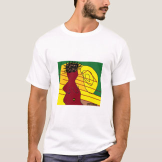 T-shirt Love Black Hair par jason lofters