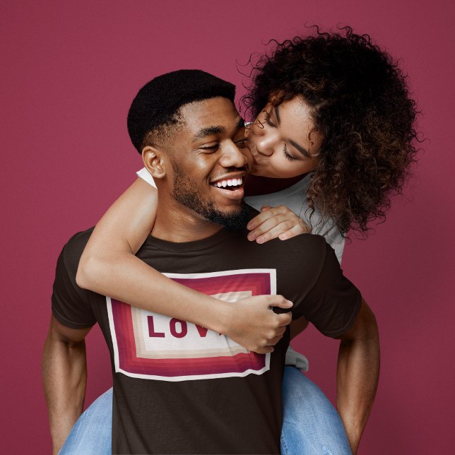 T-shirt Love Bonding (Lovers exchanging their happiness)