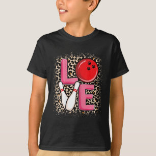 T-shirt Love Bowling Cute Bowling Femmes Bowler