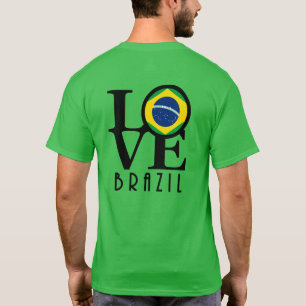T-shirt LOVE Brazil (retour)