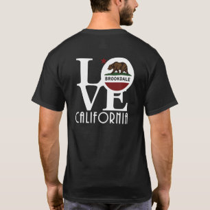 T-shirt LOVE Brookdale Californie