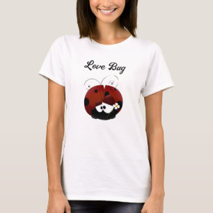 T-shirt Love Bug Ladybug, Mignon Dessin Animé pour la Sain