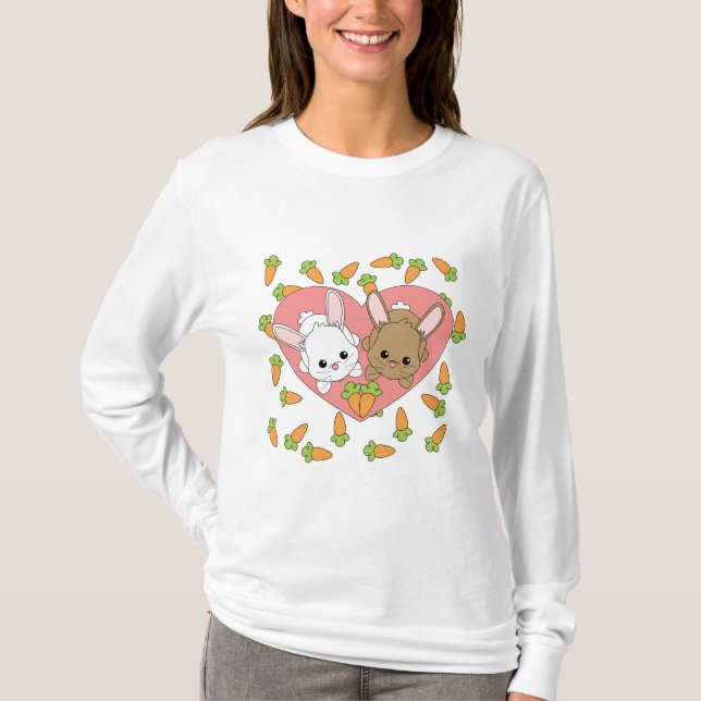 T-shirt Love Bunnies (Devant)