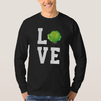 T-shirt Love Cabbage Outfit Lettuce Savoy