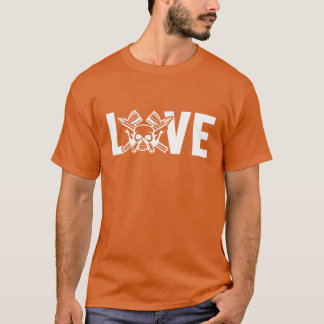 T-shirt Love Car Spray Automotive Vehicle Car Painter boy