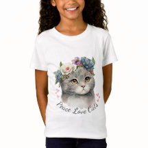 Love Cat fille enfant