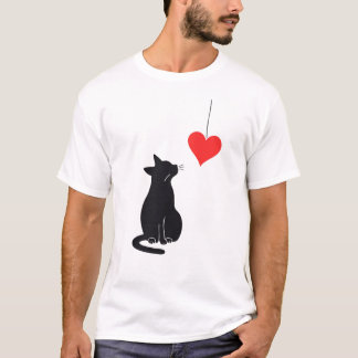 T-shirt Love Cat - Jolie et esthétique conception Feline p