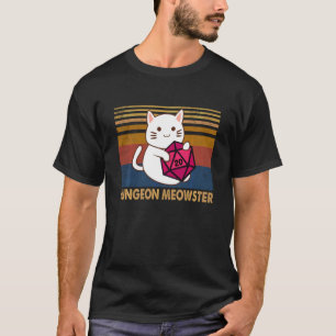 T-shirt Love Cats Dungeons Meowster Playing Games Cute Kit