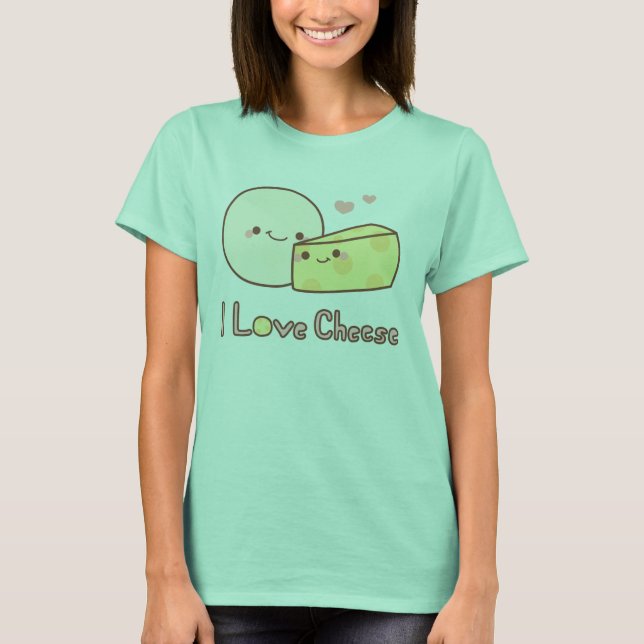 T-shirt Love Cheese Tee (Devant)