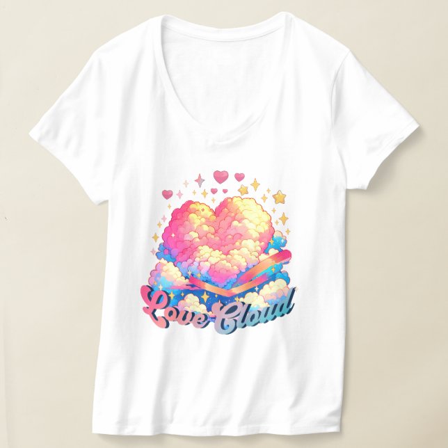 T-shirt Love Cloud (Poser)