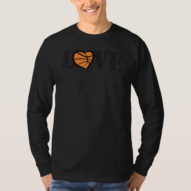 T-shirt Love College Mars Basketball Folie Brackets Tou (Devant)