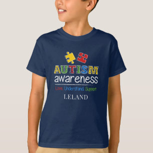 T-shirt Love Comprendre la Sensibilisation sur l'autisme d