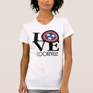 T-shirt LOVE Cookeville Tennessee