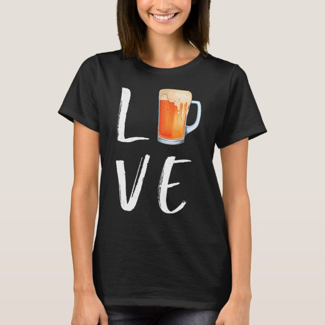 T-shirt Love Craft Bière Party (Devant)