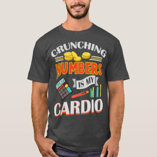 T-shirt Love Crunching Numéros Drôle Comptable Don