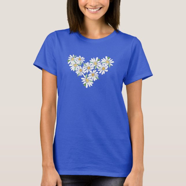 T-shirt Love Daisies (Devant)