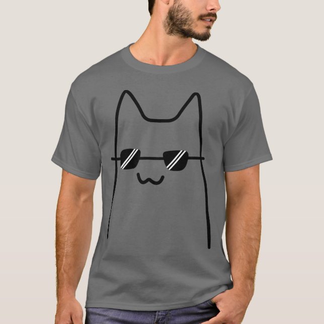 T-shirt LOVE design power of love CAT friend (Devant)