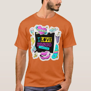 T-shirt Love disco