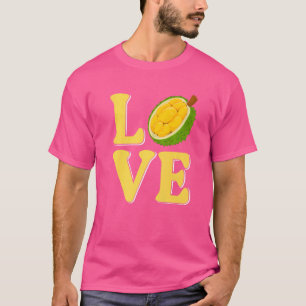 T-shirt Love Durian Fruit