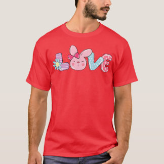 T-shirt Love Easter retro
