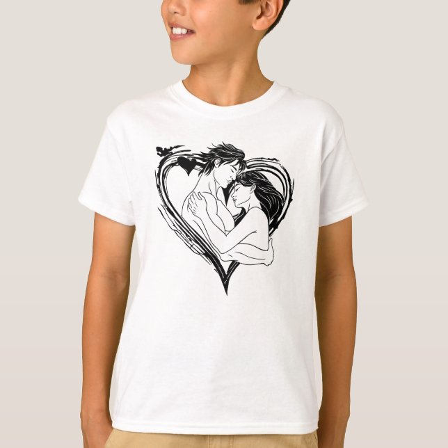 T-shirt Love Embrace (Devant)