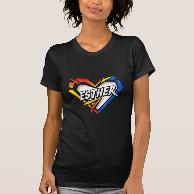 T-shirt Love Esther (Devant)