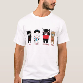 T-shirt Love Faith Guérir Japan Shirt