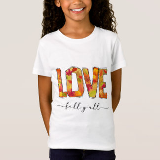 T-Shirt Love Fall Y'all