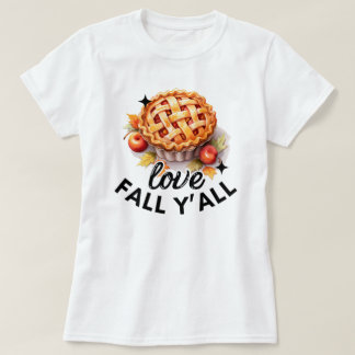 T-shirt Love Fall Y'all | Feuilles d'automne | Belle autom