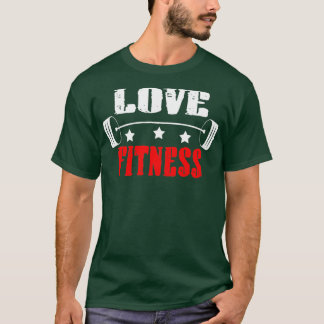 T-shirt Love Fitness Love wellness TS