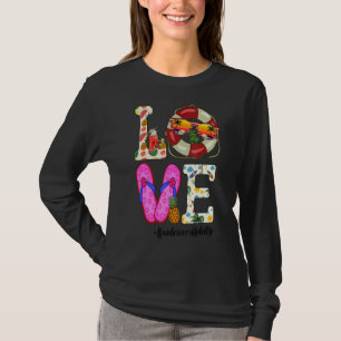 T-shirt Love Flips Flop Watermelon Bus Driver Off Duty Sum