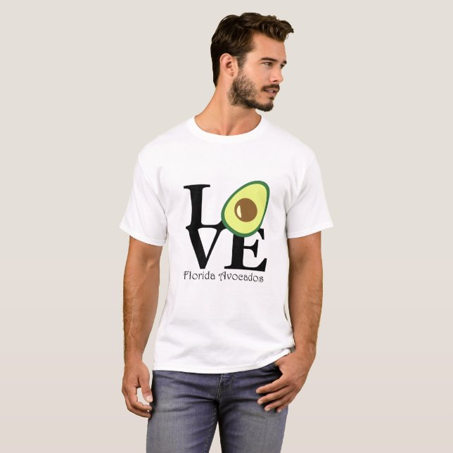 T-shirt LOVE Florida Avocados (Devant entier)