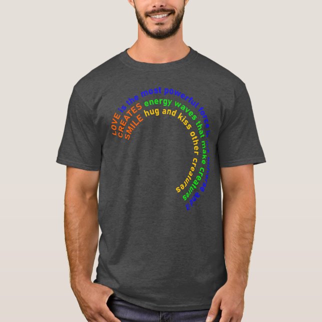 T-shirt LOVE FORCE vintage (Devant)